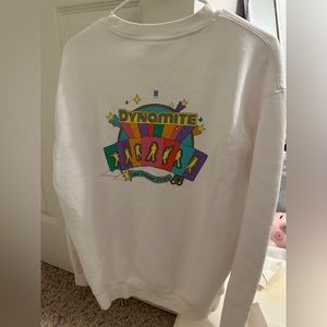 Official BTS Las Vegas PTD  Pop Up Dynamite Sweatshirt size M